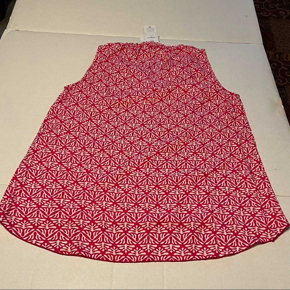 Escapada Living Womens SZ Large Sleeveless Colleen Top Tassel Turks Coastal NEW - Picture 11 of 11